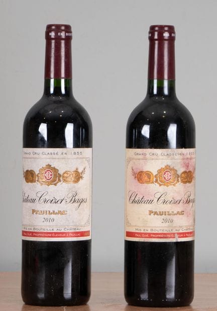 Chateau croizet bages.
波亚克。
年份：2010
2瓶, e.f.s.