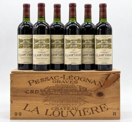 CHATEAU LA LOUVIERE.
Jahrgang: 1999. 
6 Flaschen, 