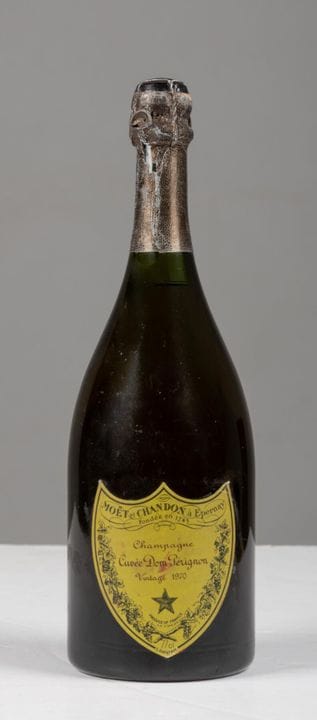 CHAMPÁN DOM PERIGNON.
Añada: 1970.
1 botella, con 