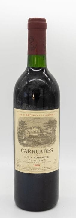 CARRUADES DE LAFITE ROTHSCHILD.
Jahrgang: 1989.
1 