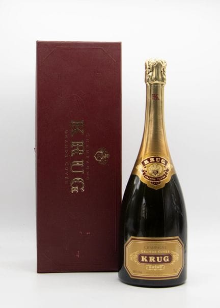 CHAMPÁN KRUG.
BRUT GRANDE CUVÉE.
Sin añada.
En su 