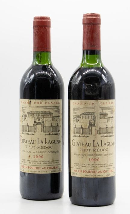 CHATEAU LA LAGUNE.
Jahrgang: 1990. 
2 Flaschen, e.