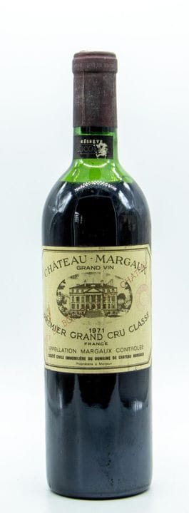 CHATEAU MARGAUX.
Jahrgang: 1971.
1 Flasche, mit Ni