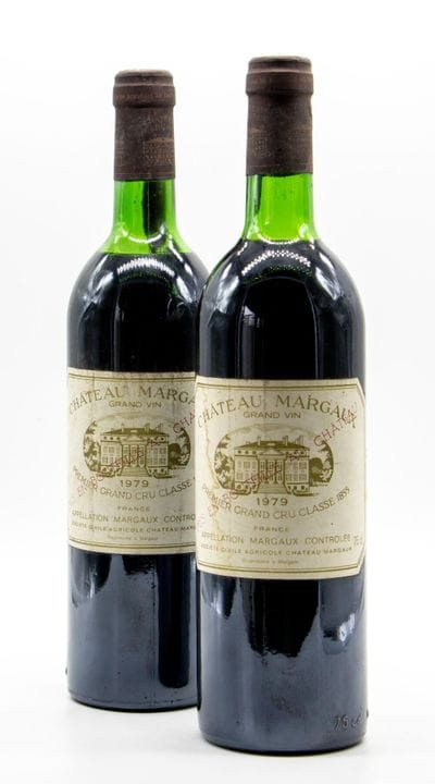 CHATEAU MARGAUX.
Jahrgang: 1979.
2 Flaschen, mit E