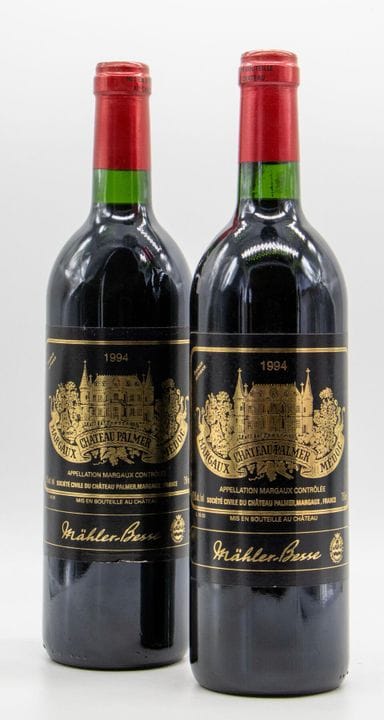 CHATEAU PALMER.
Jahrgang: 1994.  
2 Flaschen.