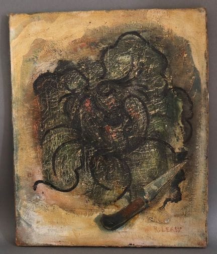Roger LERSY (1920-2004)
Natura morta con cavoli
Ol