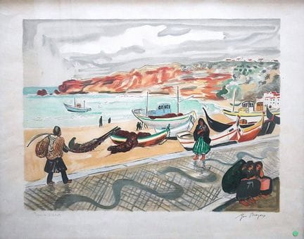 Yves BRAYER (1907-1990)
La spiaggia in Camargue
Li