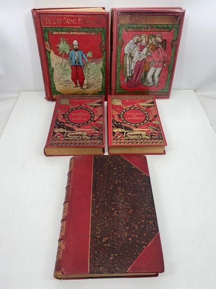 Paul d’IVOI 
Colección de 5 obras, que incluye:
- 