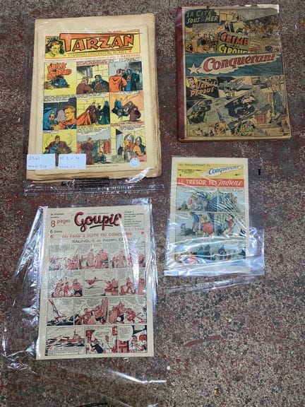 Lote compuesto por:
-    Tarzán (año 1941, números