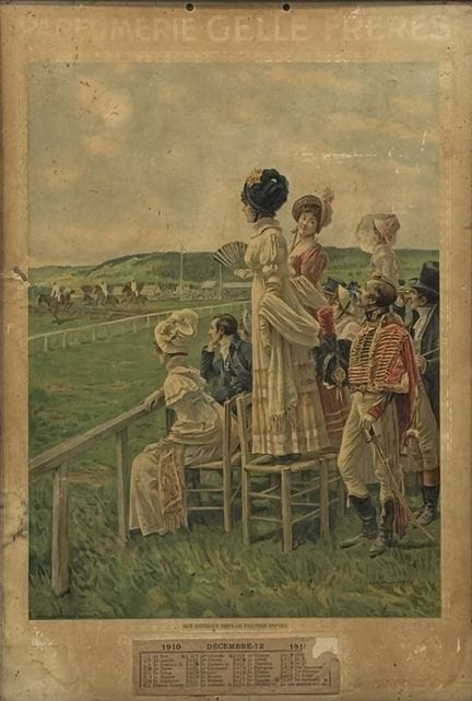 PARFUMERIE GELLÉ FRÉRES
Bei den Pferderennen unter