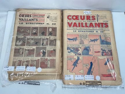 CŒURS VAILLANTS, ABENTEUERREIHE 
Zeitschriftenbünd
