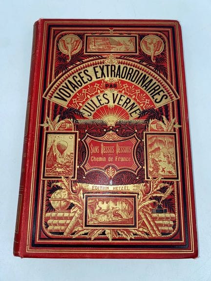 Jules VERNE 
«Sans Dessus Dessous» / «Chemin de Fr