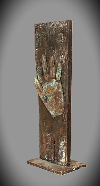 Zeitgenössische Kunst
Die Hand
Mischtechnik
H: 46,