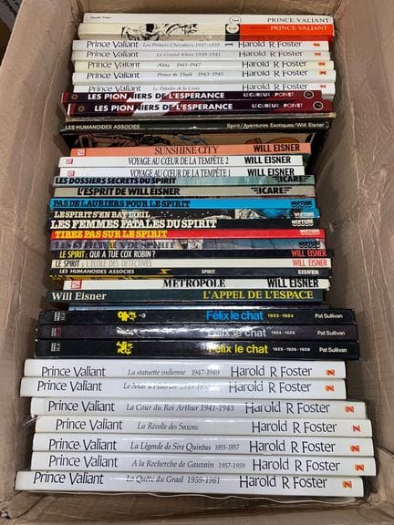 Lote de cómics.
En perfecto estado.
(2 cajas).