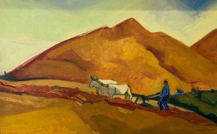 Pierre GUASTALLA (1891-1968)
L'aratura
Olio su tel