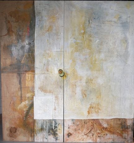Kevin LARMON (1955-) 
Floe (gennaio 1990)
Dittico,