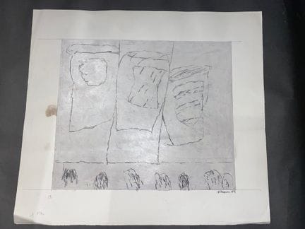 François DILASSER (1926-2012) 
Ohne Titel
Öl auf P