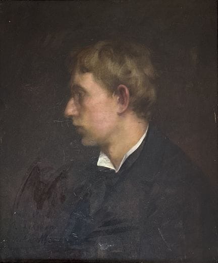 Victor MAREC (1862-1920)
Ritratto di un giovane di