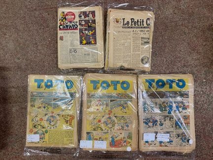 EL DIARIO DE TOTO, EL PATITO, ¡HOP-LA! 
Lote compu