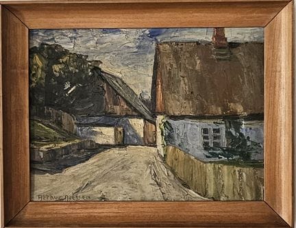 Arthur NIELSEN (1883-1946)
L'ingresso del villaggi
