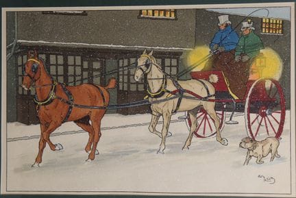 Harry ELIOTT (1882–1959)
Die Kutsche und der Hund 