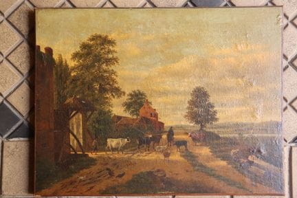 19世纪法国画派，让-巴蒂斯特·德马尔内（Jean-Baptiste DEMARNE）的追随者
前往