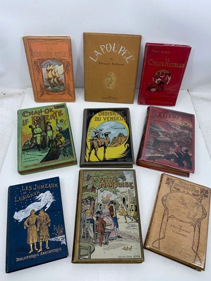 Lote de 9 libros infantiles con tapas duras de edi