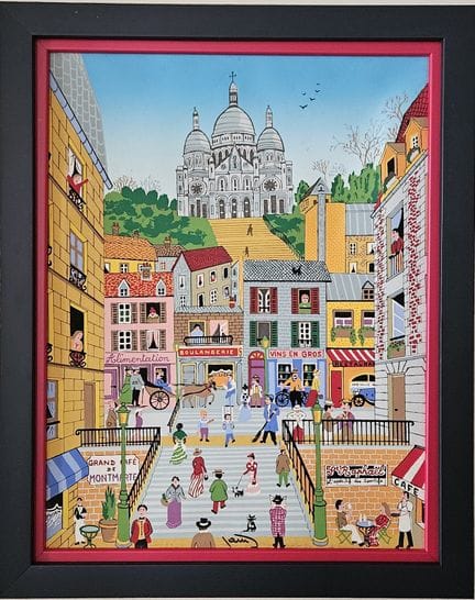 Scuola contemporanea
Montmartre
Acrilico su tela, 