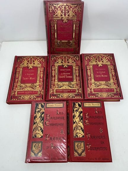 Lote de 6 libros de «Prix», con tapas duras de edi