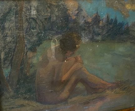 Gaston DARBOUR (1869-?)
Abenddämmerung
Pastell auf