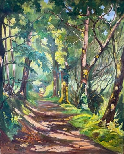 Fernand LE CHUITON (1893-1968) 
Boscaglia a Trebab