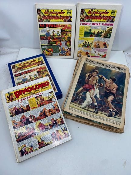 IL PICCOLO AVVENTUROSO, PINOCCHIO:
Lote compuesto 
