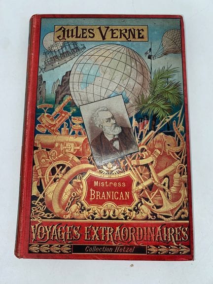 Jules VERNE 
Mistress Branican
Gran octavo ilustra