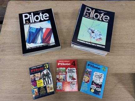 PILOTE 
59 Ausgaben (Nr. 679 bis Nr. 740).
Dazu ge