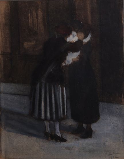 André TONDU (1903-1980)
Due donne per strada
Carbo