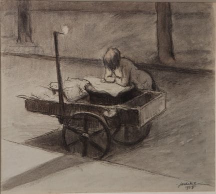 Emmanuel JODELET (1883-1973)
Il venditore ambulant