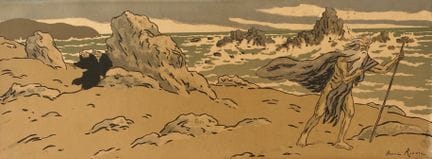 Henri RIVIERE (1864-1951)
L’ebreo errante
Stampa a