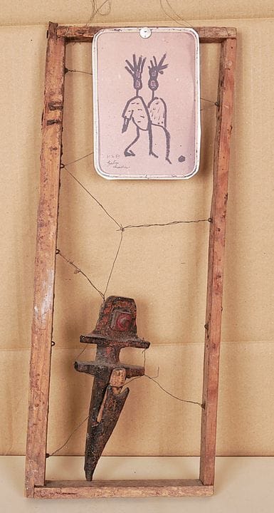 Aldo SPERBER
Senza titolo
Tecnica mista
42,5 x 17 