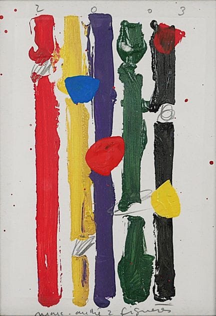 Mar André 2 FIGUERES (1959-)
Grußkarte 2003
Aquare