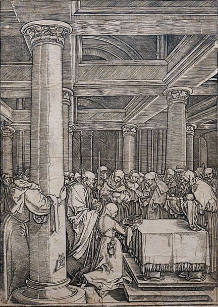 Tratto da Albrecht DURER
La Presentazione al Tempi