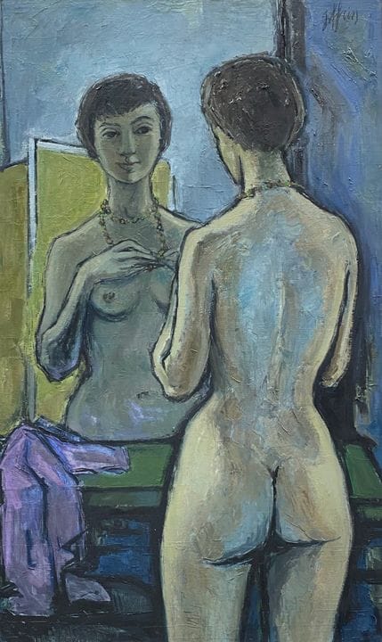 Guily JOFFRIN (1909-2007)
Modella allo specchio
Ol