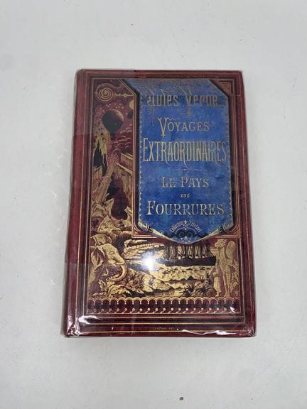 Jules VERNE 
Das Land der Pelze
Großes illustriert