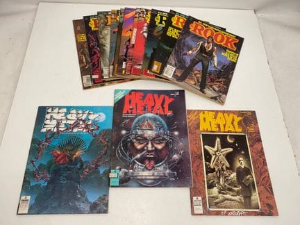 Comic-Set, bestehend aus: 
-    „Rook“, 11 Ausgabe