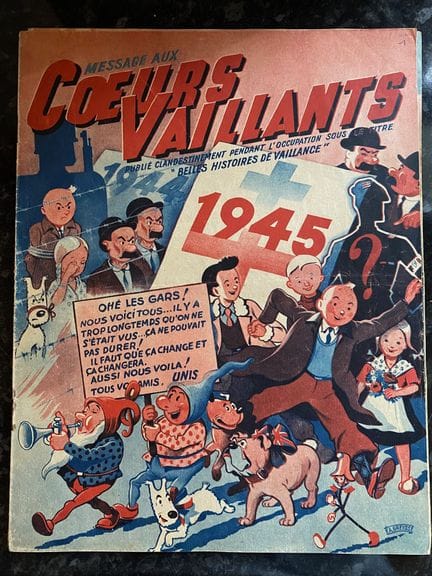 CŒURS VAILLANTS:
Lote compuesto por: 
-    4 álbum