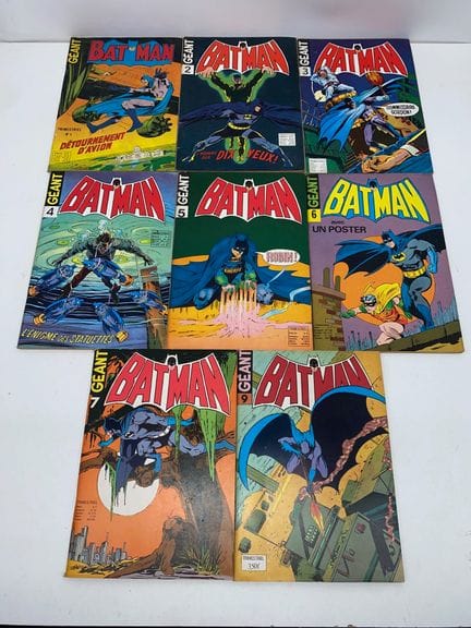 Set bestehend aus:
-    BATMAN, Sagedition, 1972 b