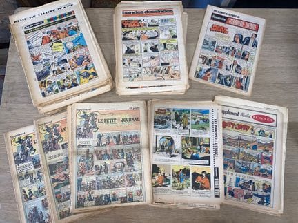 Importante colección de revistas ilustradas, que i