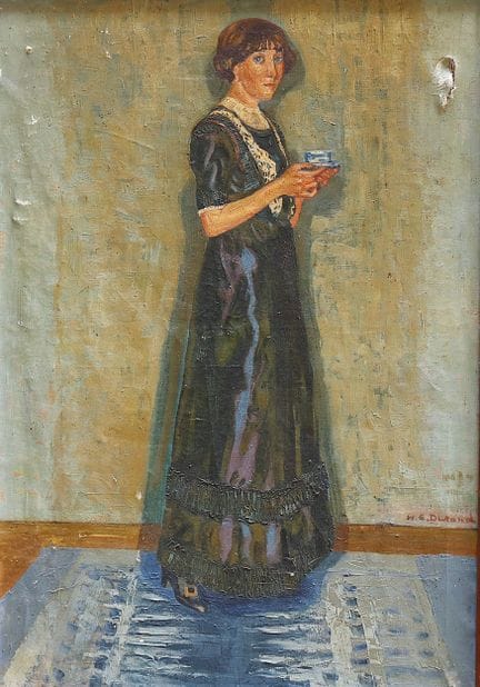 Henry Emmanuel DURAND (1887-1929)
Giovane donna co