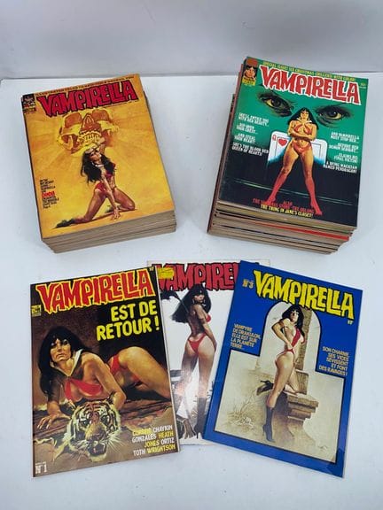 VAMPIRELLA (US) 
Set mit 46 Ausgaben, von Nr. 21 b