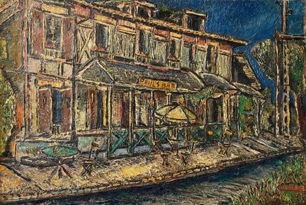M. TANGUY (XX secolo) 
Paul’s bar (1954)
Olio su t