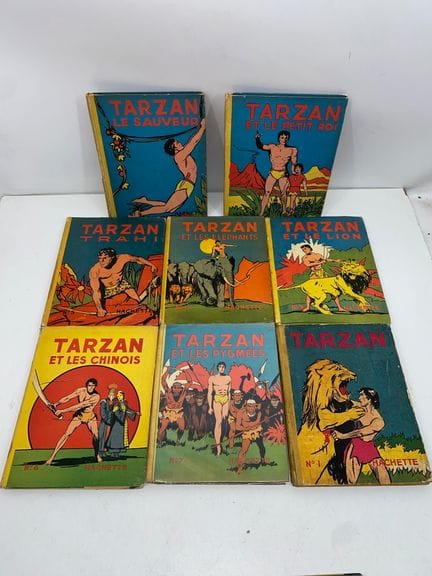 TARZÁN y varios 
Lote compuesto por:
-    Tarzán, 